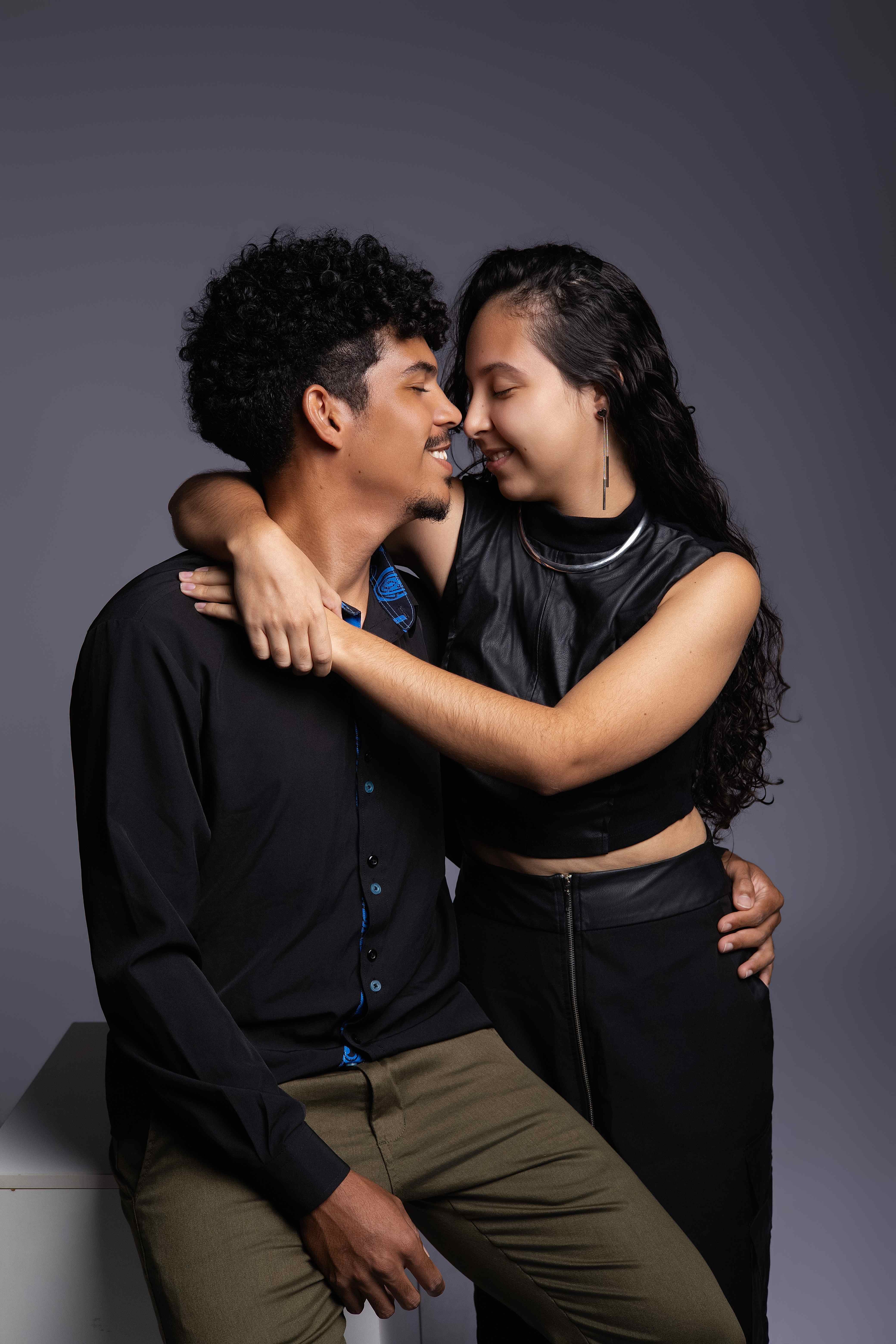 Dançando ao pôr do sol